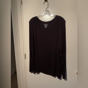 Chico’s Classic Black Long Sleeve Tunic top